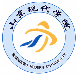 山東現代學院校徽