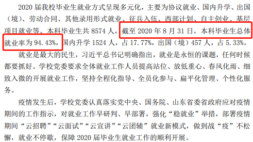 山東財經大學就業率及就業前景怎么樣,好就業嗎？