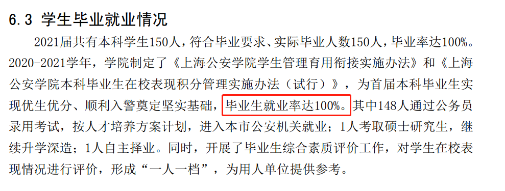 上海公安學院就業率及就業前景怎么樣,好就業嗎？