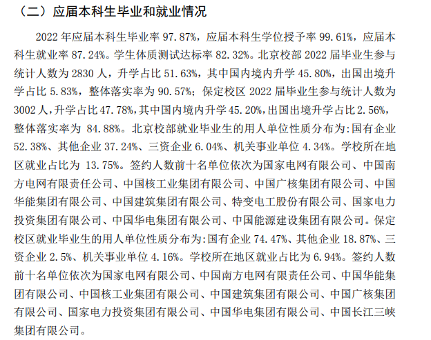 華北電力大學就業率及就業前景怎么樣,好就業嗎？