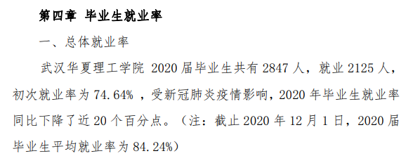 武漢華夏理工學院就業率及就業前景怎么樣,好就業嗎？