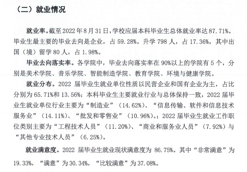 江漢大學就業率及就業前景怎么樣,好就業嗎？