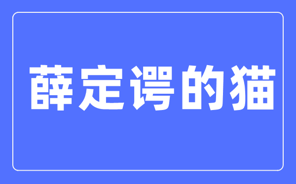 薛定諤的貓是什么意思,關(guān)于薛定諤的貓通俗解釋