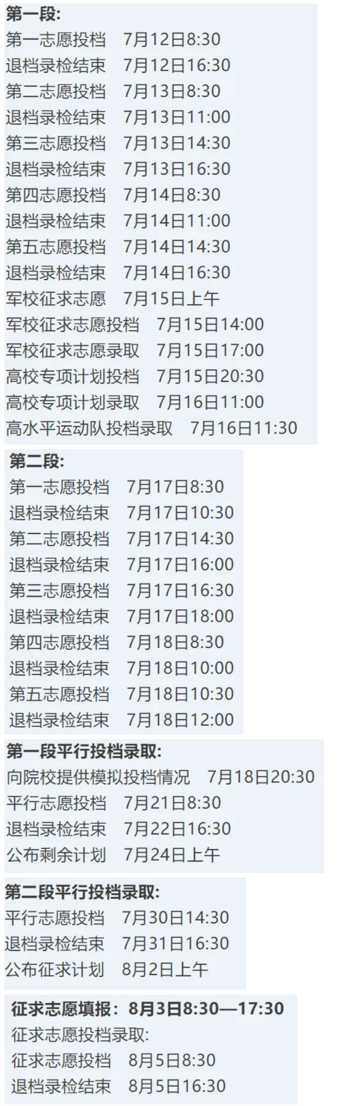 2025浙江高考錄取結(jié)果查詢時(shí)間,具體幾號(hào)查詢？